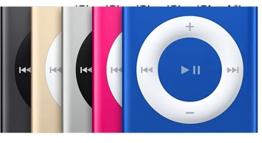 iPod shuffle(第 4 代,2015 年中) 实拍图